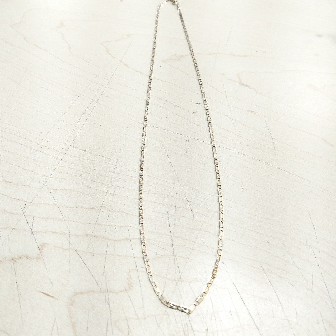 CADENA ORO COMBINADO 14 K 5,10 GRMS (SEMINUEVO)
