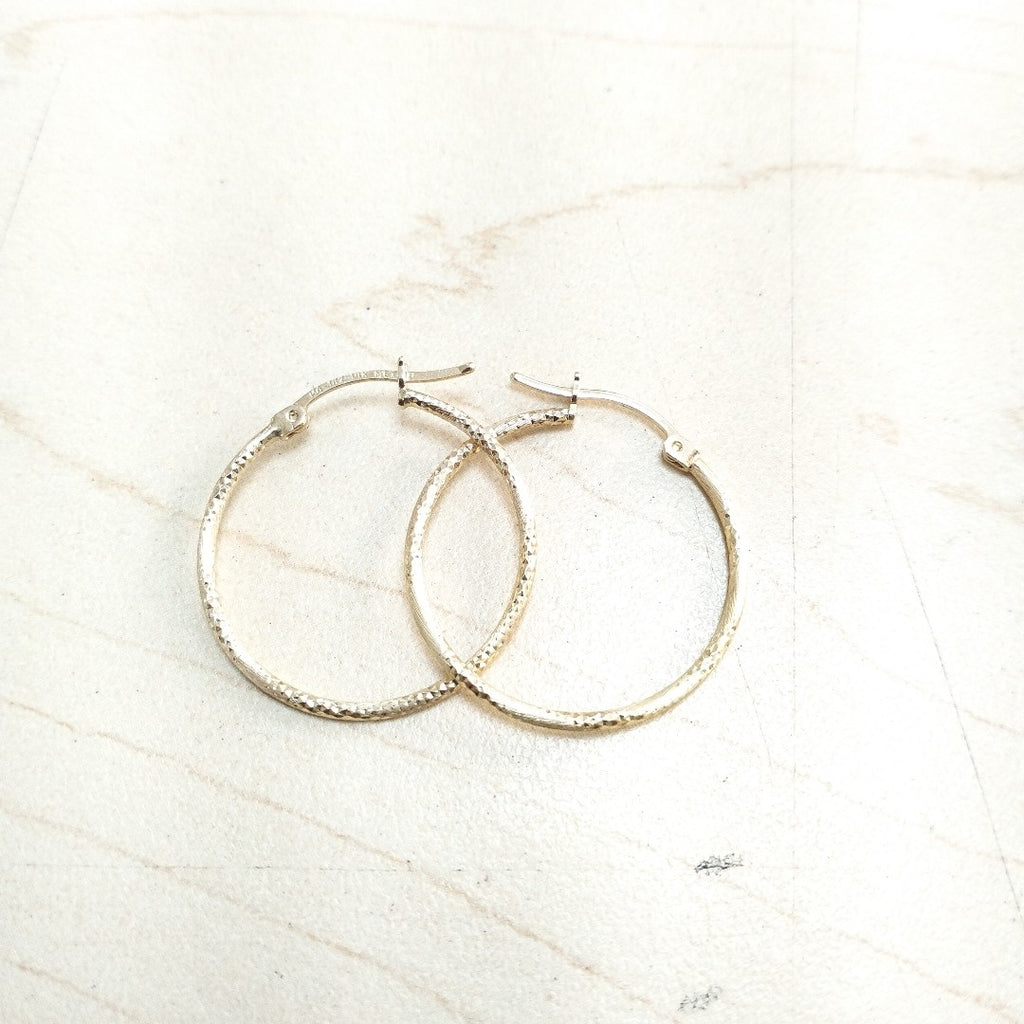 ARRACADAS PAR ORO 14 K 2,00 GRMS (SEMINUEVO)