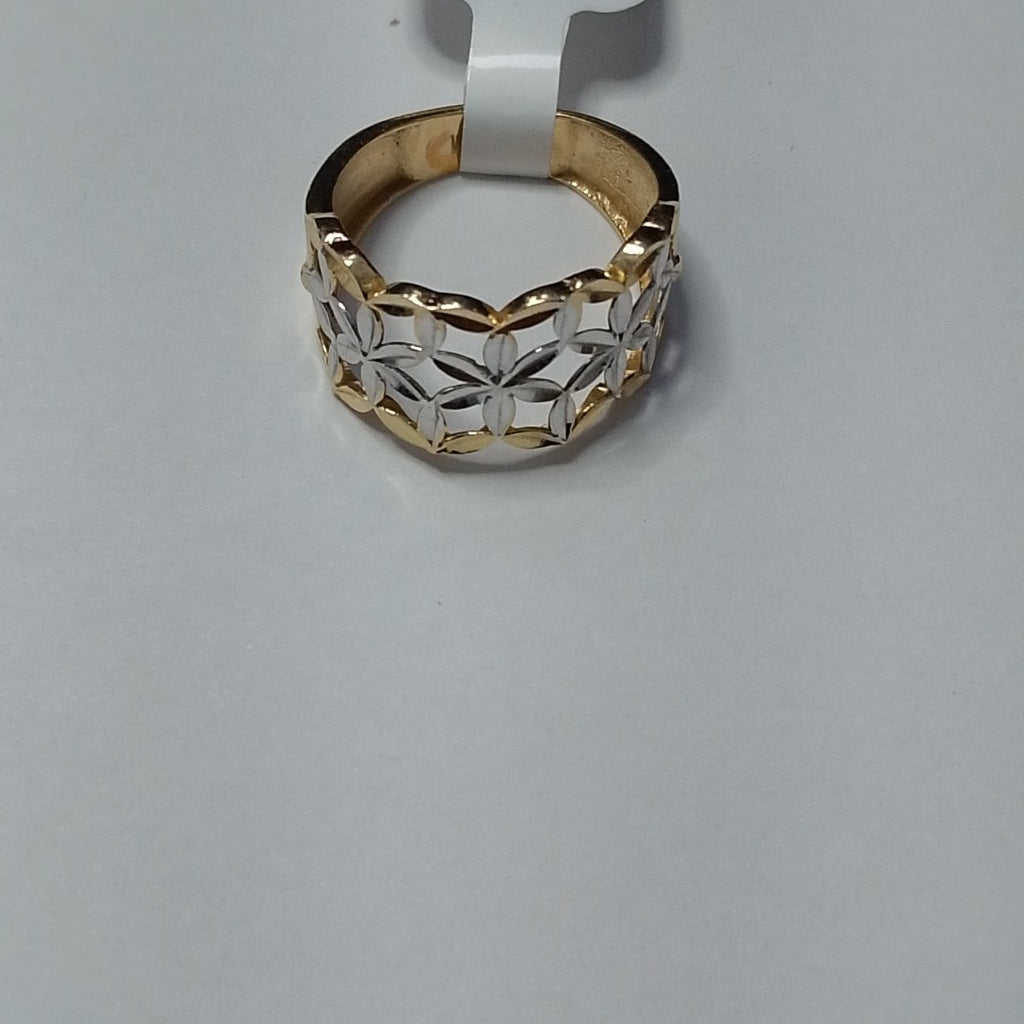 ANILLO ORO,RODIADO 14 K 2,50 GRMS (SEMINUEVO)