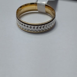 ARGOLLA ORO, ORO COMBINADO 14 K 3.3 GRMS (SEMINUEVO)