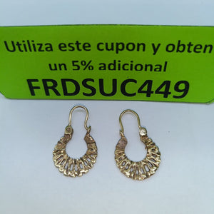 ARRACADAS PAR ORO 10 K 2,30 GRMS (SEMINUEVO)