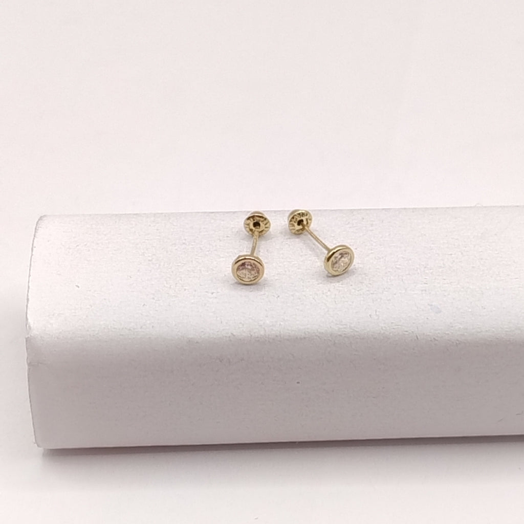 BROQUELES BROQUEL C CIRCONIA 14K 0.1501 GR (NUEVO)