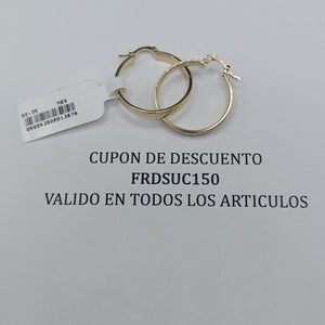 ARETES ARRACADA ASTRIADA 10K 2.5 GR (NUEVO)
