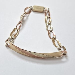ESCLAVA ORO,ORO COMBINADO 10 K 5,50 GRMS (SEMINUEVO)