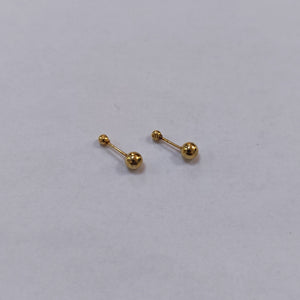 BROQUELES PAR ORO 10 K 0.2 GRMS (SEMINUEVO)