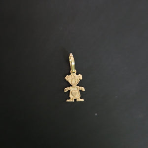 DIJE NIÑA 10K 0.3 GR (NUEVO)