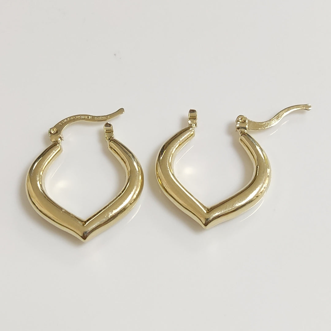 ARETES ARRACADAS 14K 2.1 GR (NUEVO)