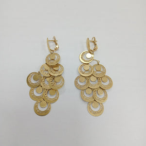 ARETES PAR ORO 18 K 8.7 GRMS (SEMINUEVO)
