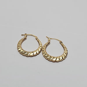 ARRACADAS PAR ORO 14 K 2.2 GRMS (SEMINUEVO)