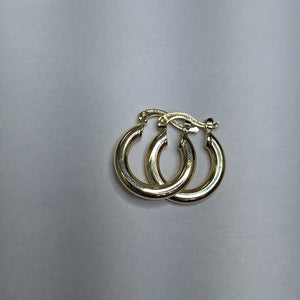 ARETES ARRACADAS 14K 1.6 GR (NUEVO)