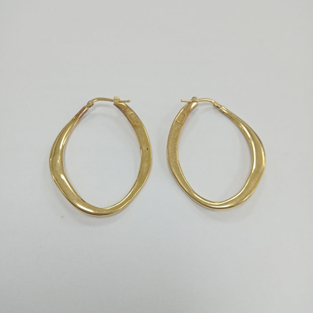 ARRACADAS PAR ORO 14 K 6.9 GRMS (SEMINUEVO)