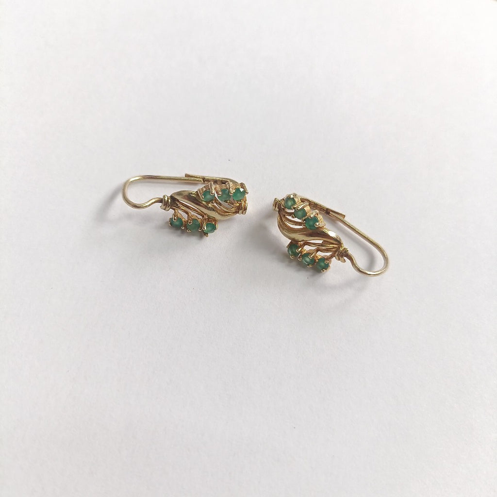 ARETES PAR ORO 14 K 2,60 GRMS (SEMINUEVO)
