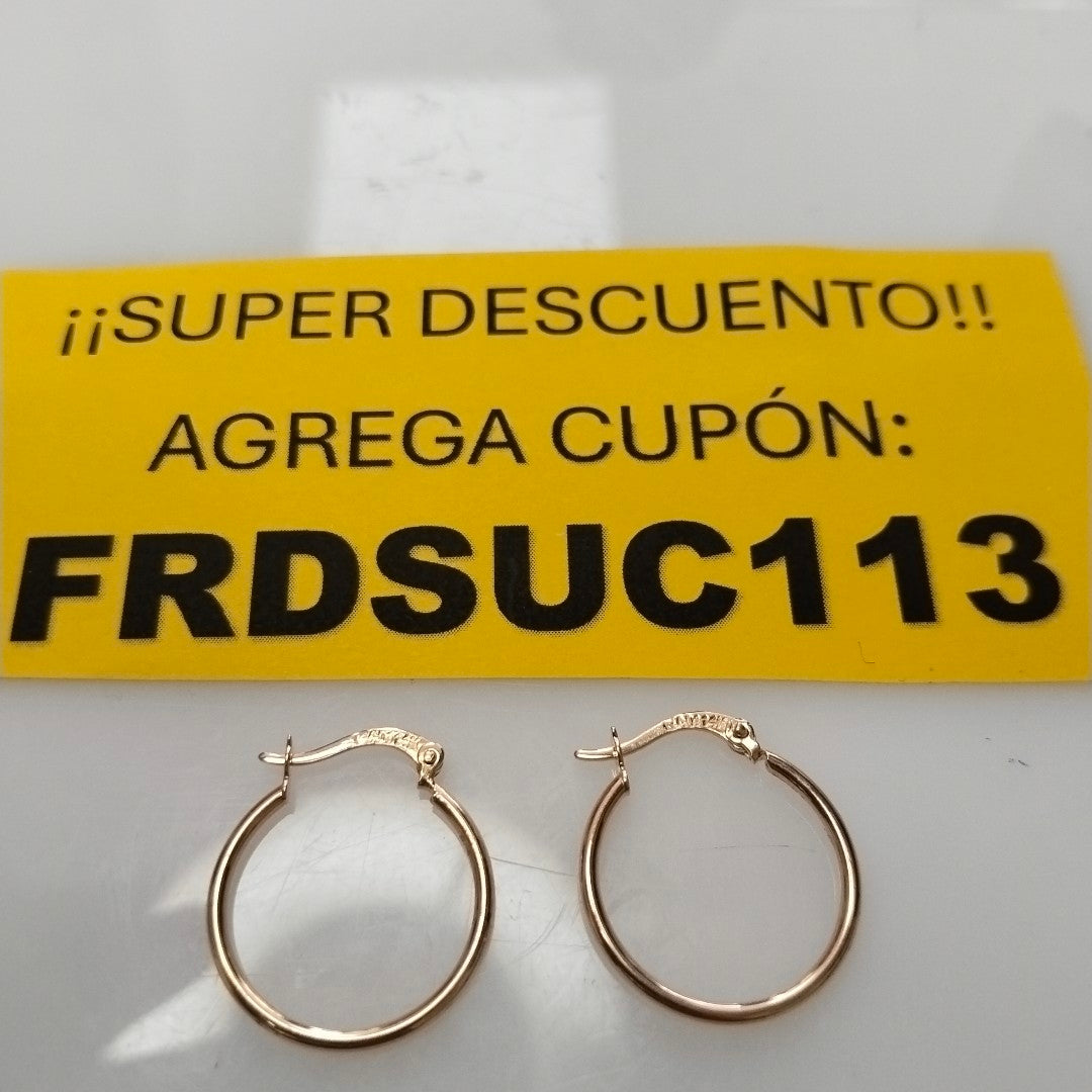 ARETES ARRACADAS 14K 1.4 GR (NUEVO)