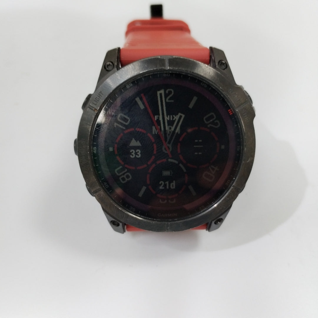 SMARTWATCH GARMIN FENIX 7X SAPPHIRE SOLAR 51 MM GPS (SEMINUEVO)