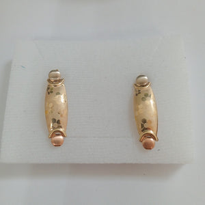 BROQUELES PAR ORO 14 K 3,70 GRMS (SEMINUEVO)