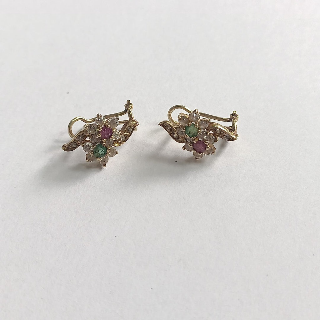 ARETES PAR ORO 8 K 3,10 GRMS (SEMINUEVO)