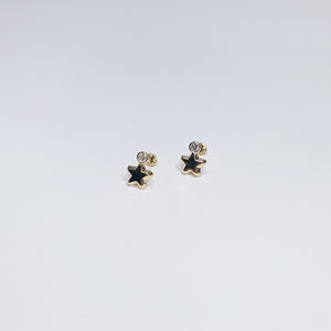 BROQUELES BROQUEL FIG ESTRELLA C CIRCONIA 14K 0.2603 GR (NUEVO)