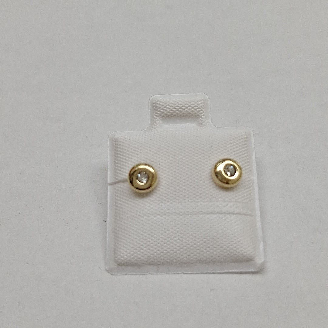 BROQUELES BROQUEL C CIRCONIA 14K 0.27 GR (NUEVO)