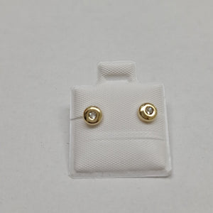 BROQUELES BROQUEL C CIRCONIA 14K 0.27 GR (NUEVO)