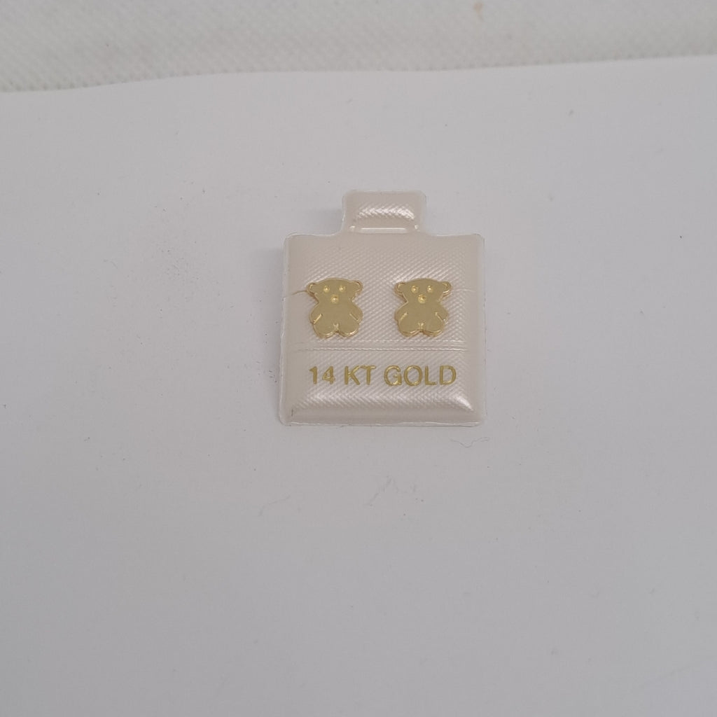 BROQUELES ORO 14K 1 (NUEVO)
