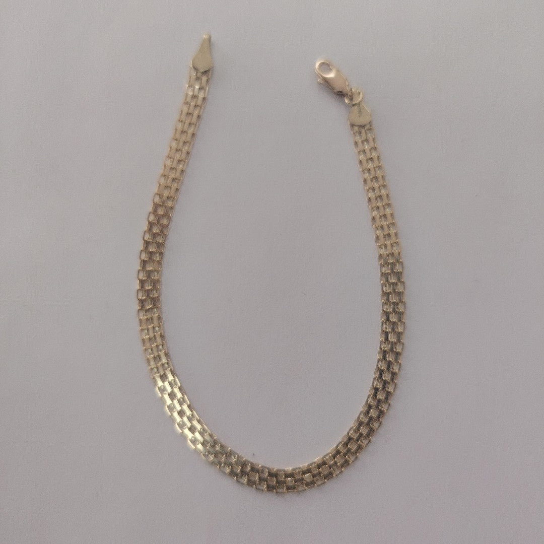 PULSERA ESPECIAL 10K 21 CM 4.4 GR (NUEVO)