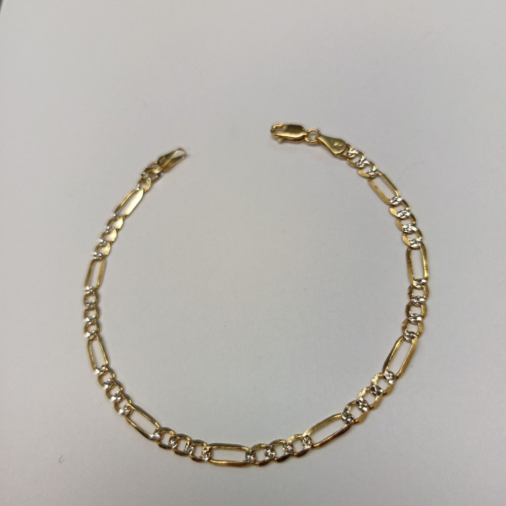 PULSERA 3X1 14K 21 CM 4.6 GR (NUEVO)