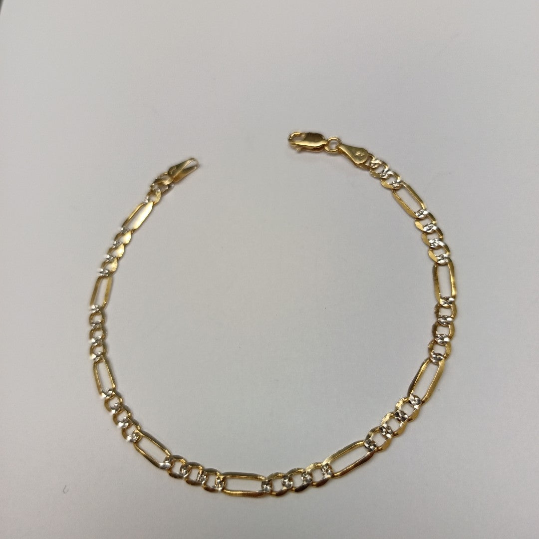 PULSERA 3X1 14K 21 CM 4.6 GR (NUEVO)