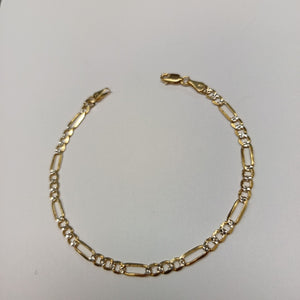 PULSERA 3X1 14K 21 CM 4.6 GR (NUEVO)
