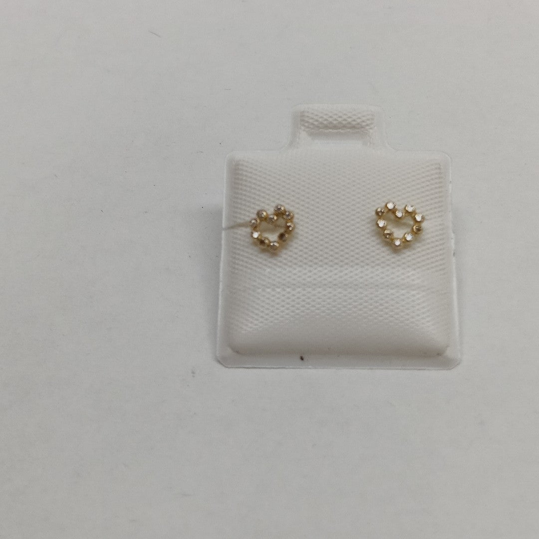 BROQUELES BROQUEL FIG CORAZON 14K 0.23 GR (NUEVO)
