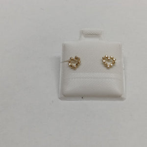 BROQUELES BROQUEL FIG CORAZON 14K 0.23 GR (NUEVO)
