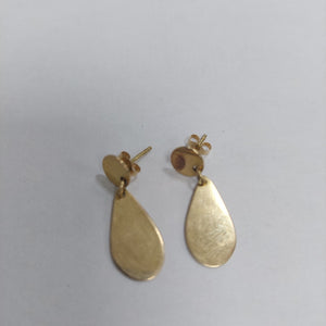ARETES PAR ORO 14 K 2,20 GRMS (SEMINUEVO)