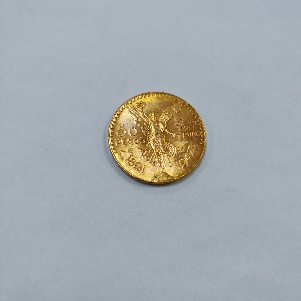 K1 41,60 GRMS 21 K IDENTIFICACIÓN MONEDA NOMINATIVA MONEDAS PESOS 50 PESOS (SEMINUEVO)