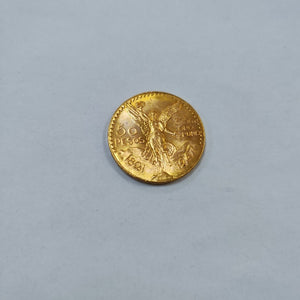 Moneda Centenario Cincuenta Pesos Oro Mexicano 21.6K