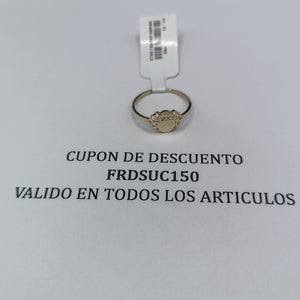 ANILLOS ANILLITO 10K TALLA 9 1 GR (NUEVO)