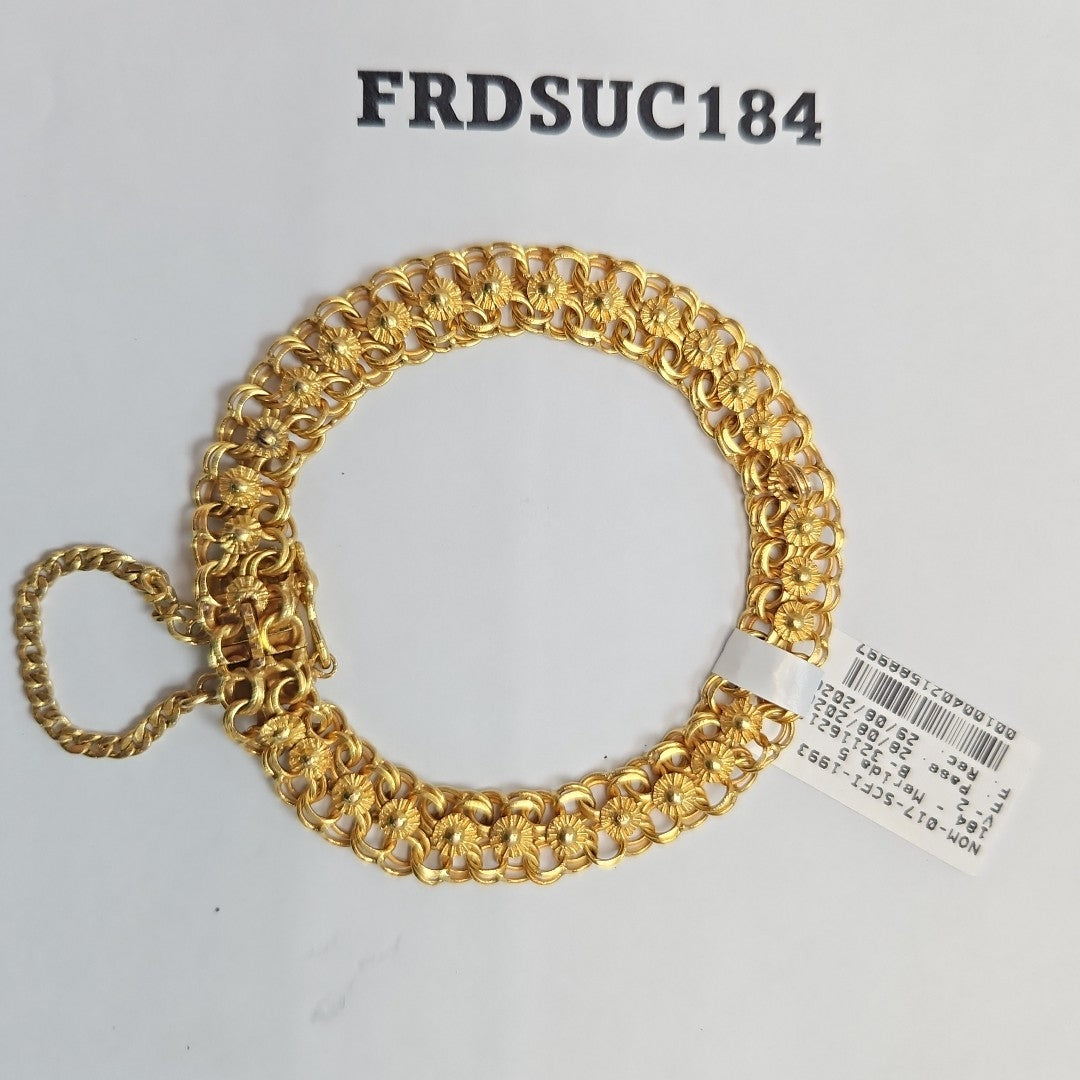 PULSERA ORO 8 K 14,70 GRMS (SEMINUEVO)