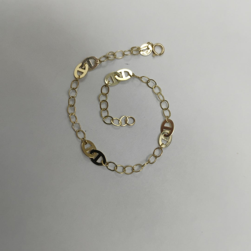 PULSERA ESPECIAL 14K 18 CM 1.5 GR (NUEVO)