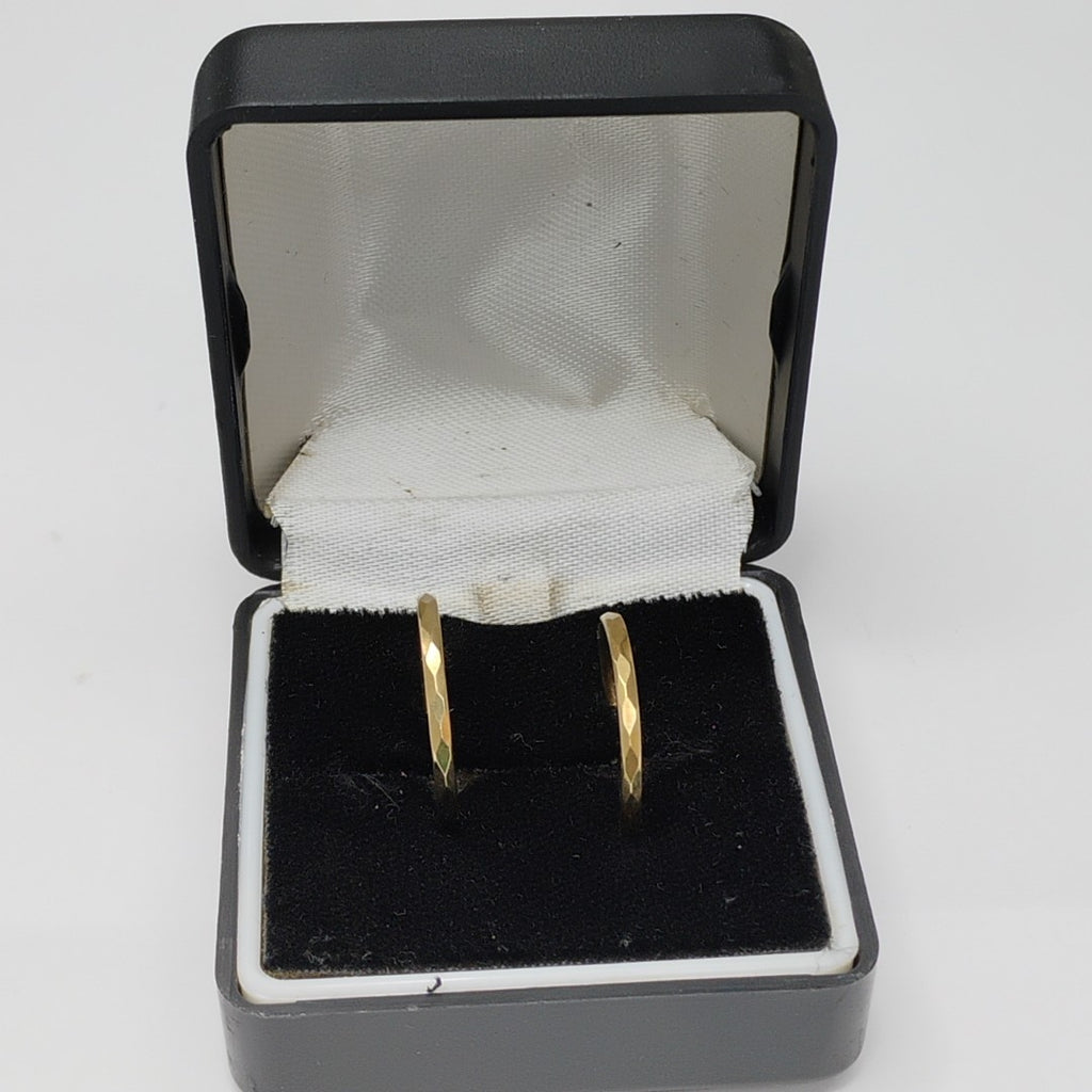 ARRACADAS PAR ORO 14 K 1.5 GRMS (SEMINUEVO)