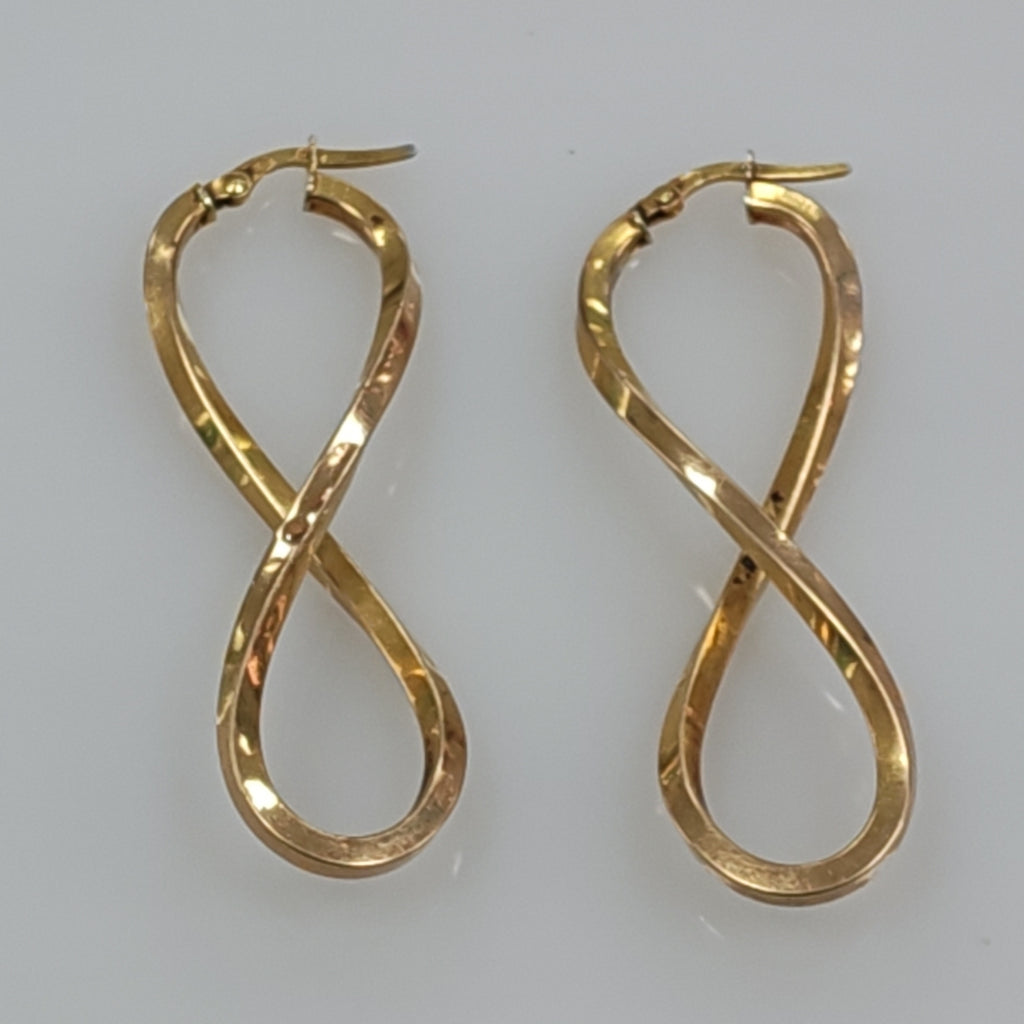 ARRACADAS PAR ORO 14 K 2,90 GRMS (SEMINUEVO)