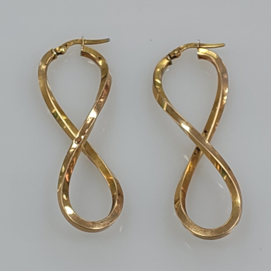 ARRACADAS PAR ORO 14 K 2,90 GRMS (SEMINUEVO)
