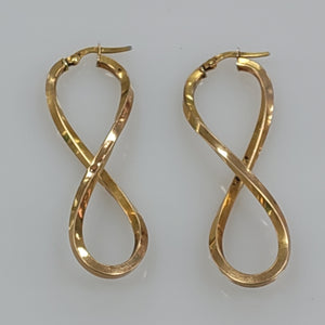 ARRACADAS PAR ORO 14 K 2,90 GRMS (SEMINUEVO)