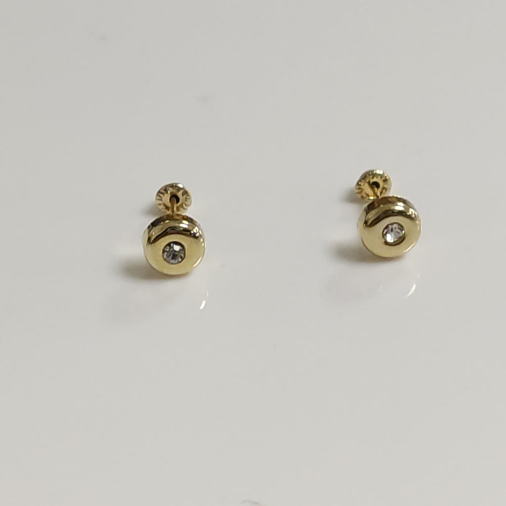 BROQUELES BROQUEL C CIRCONIA 14K 0.27 GR (NUEVO)