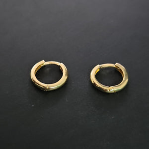 ARETES ARRACADAS LISAS 10K 1.1 GR (NUEVO)