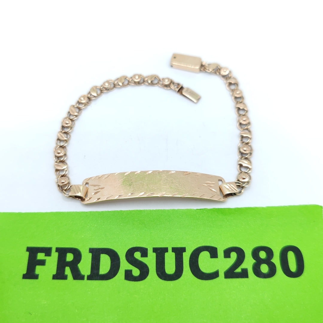 ESCLAVA ORO 10 K 6.6 GRMS (SEMINUEVO)