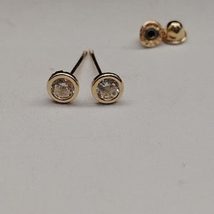BROQUELES BROQUEL C CIRCONIA 14K 0.1501 GR (NUEVO)