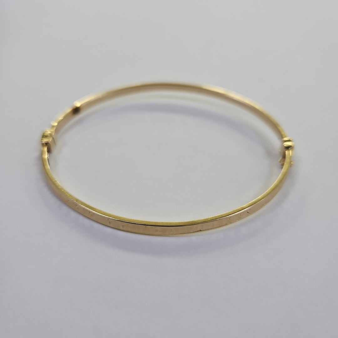 PULSERA RIGIDA,OTRO ORO 14 K 2,80 GRMS (SEMINUEVO)
