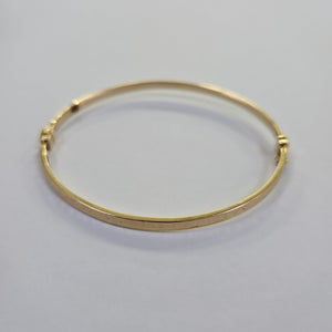 PULSERA RIGIDA,OTRO ORO 14 K 2,80 GRMS (SEMINUEVO)