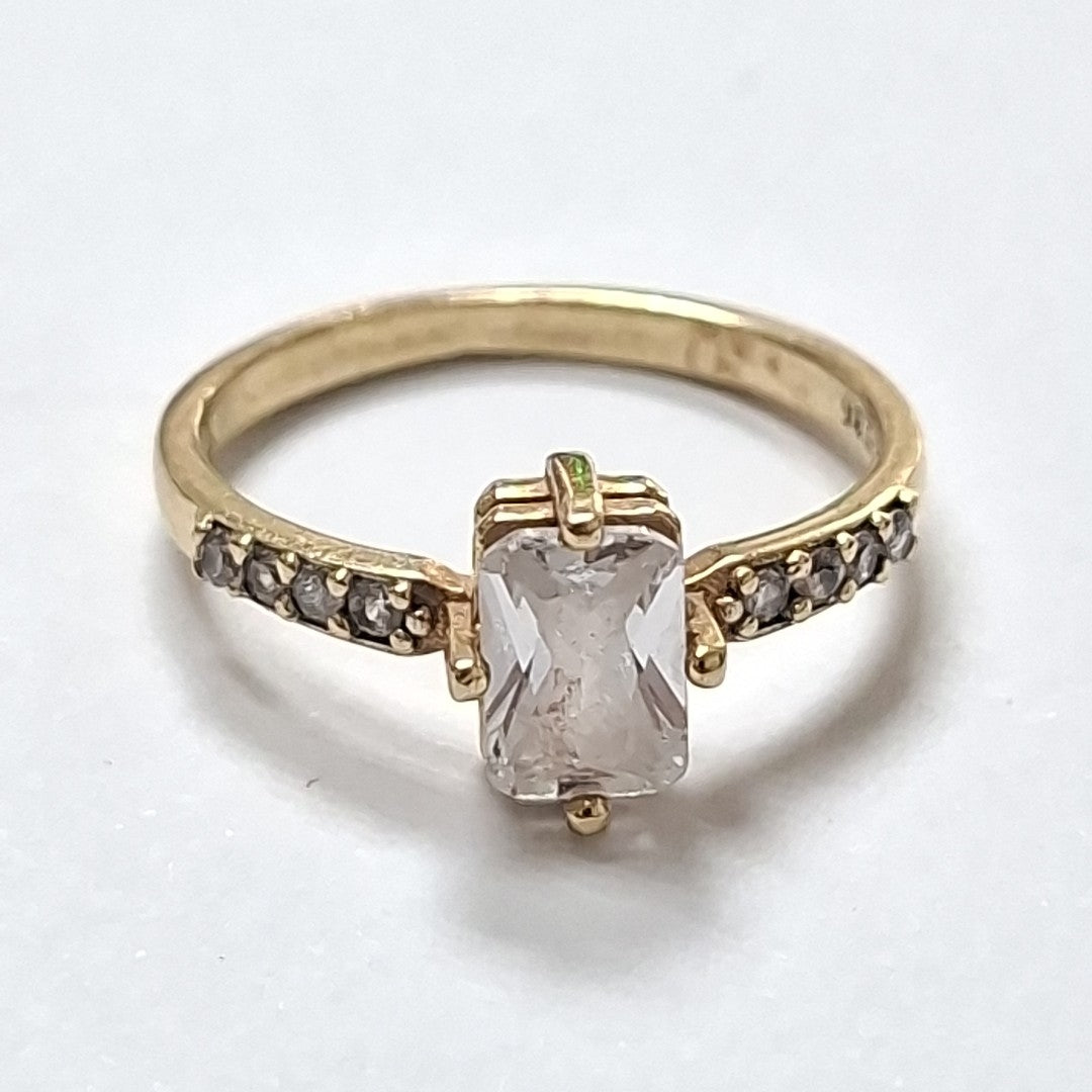 ANILLO ORO 10 K 2,60 GRMS (SEMINUEVO)