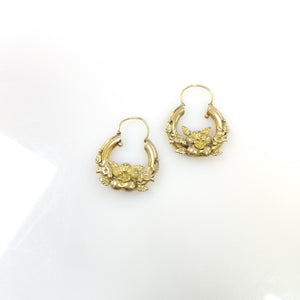 ARRACADAS PAR ORO 18 K 3,90 GRMS (SEMINUEVO)