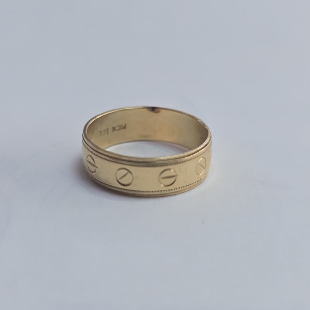 ANILLITO ORO 14 K 2.8 GRMS (SEMINUEVO)