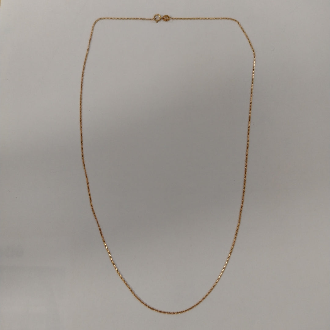 GARGANTILLA ORO 14 K 1,70 GRMS (SEMINUEVO)